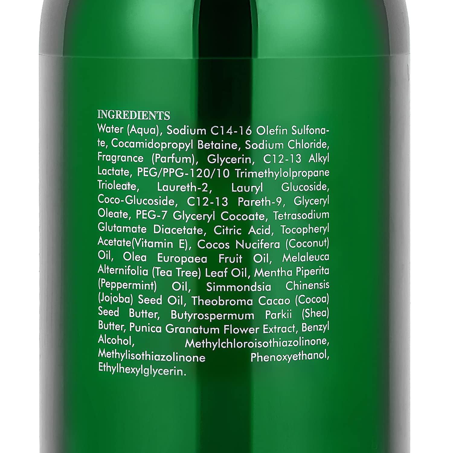 AnatoliaDaphne Tea Tree Body Wash mint note hints at cooling sensation
