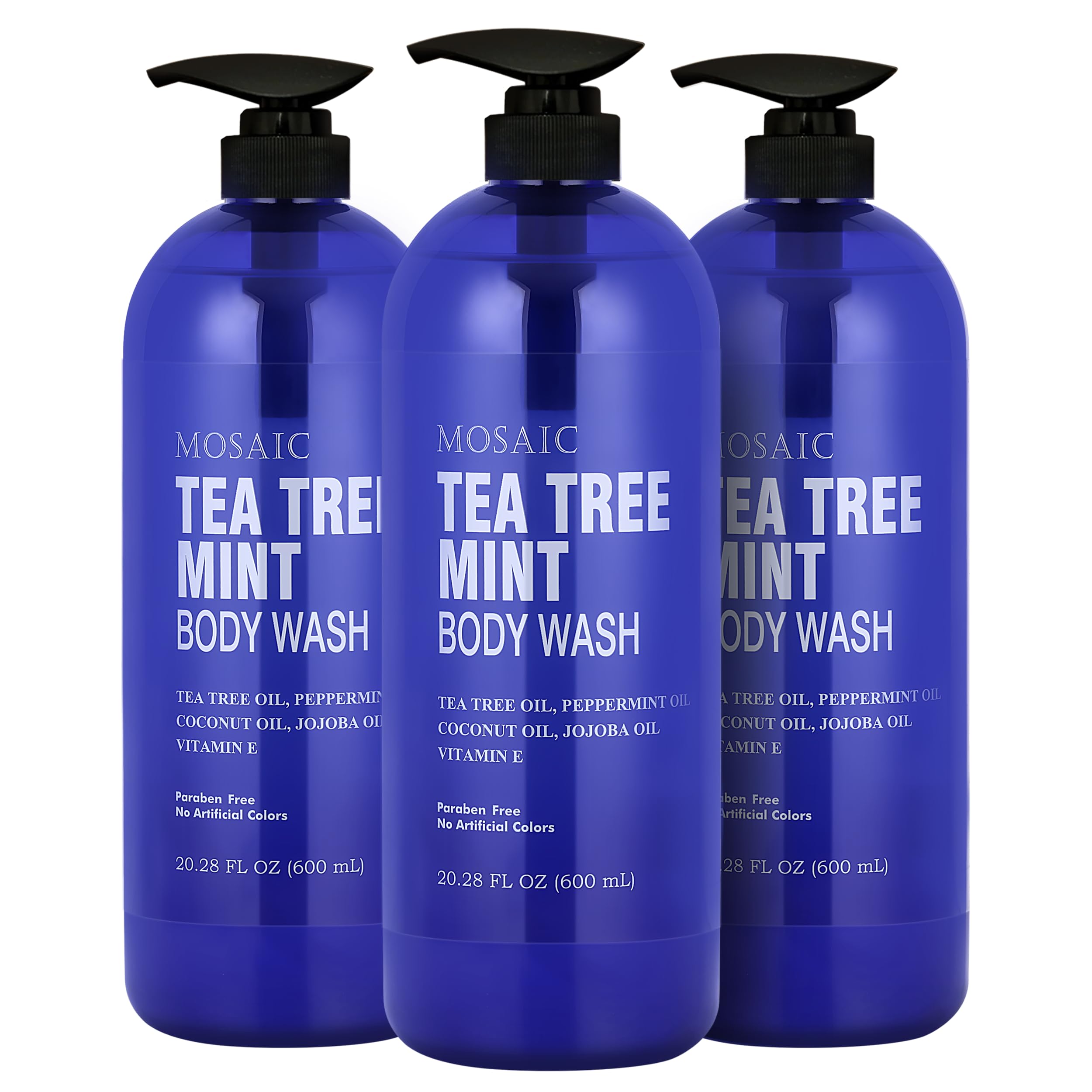 AnatoliaDaphne Tea Tree Mint bottle offers gentle cleansing for sensitive skin.