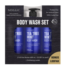 AnatoliaDaphne Tea Tree Mint lather delivers a refreshing daily wash experience.