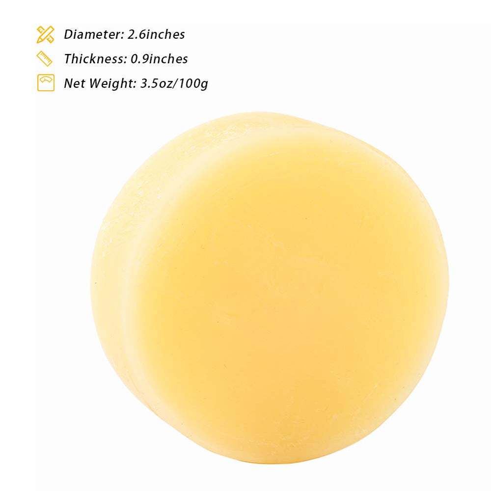Anbbas sandalwood puck size demonstrated for fit in bowls.