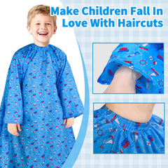 Ancable lightweight kids barber cape for comfortable sessions