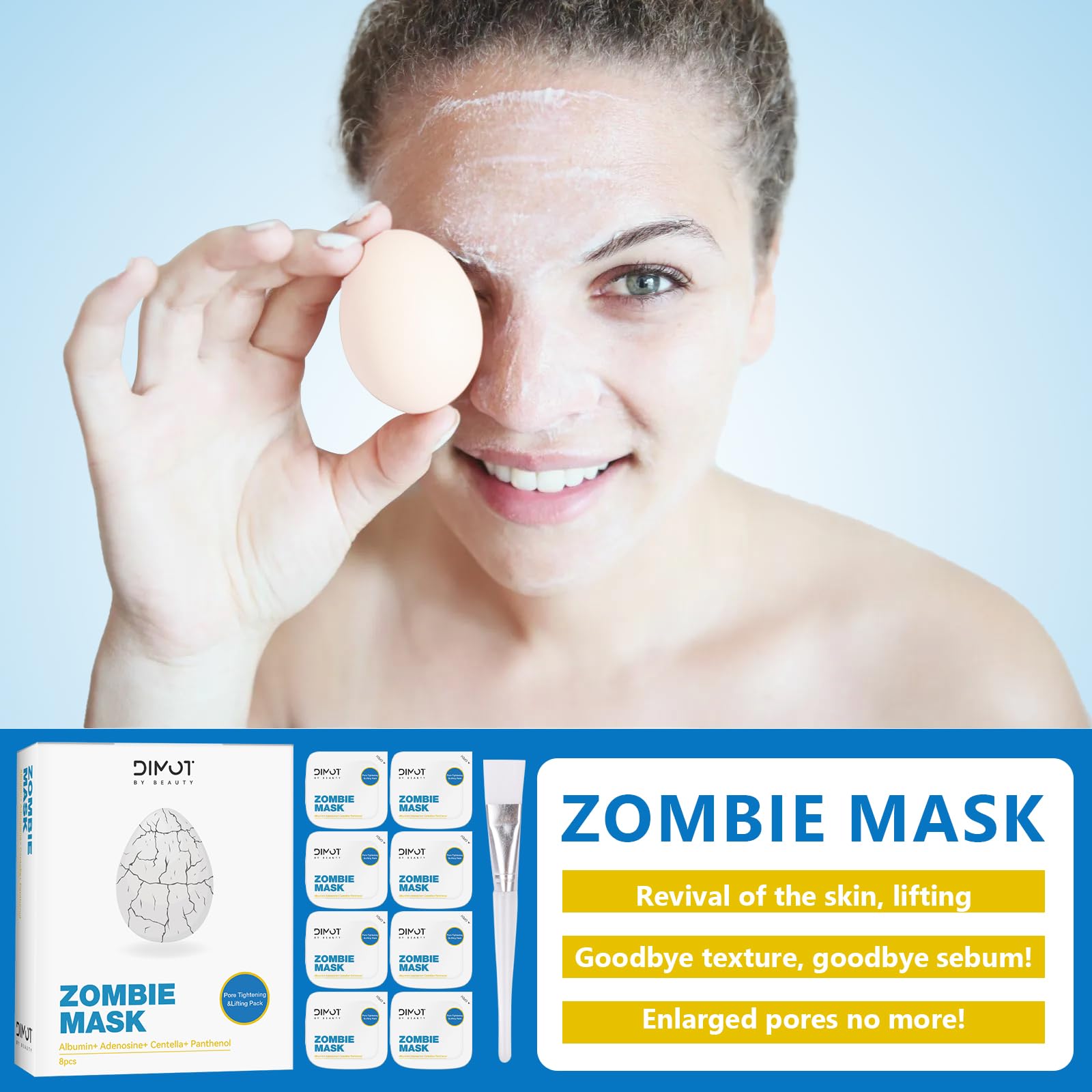 ANCAI Zombie Mask 15-minute routine demonstrates quick results