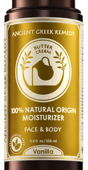 Ancient Greek Remedy face moisturizer bottle for daily hydration and smooth skin.
