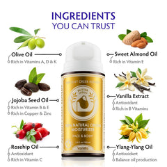 Ancient Greek Remedy jojoba oil emulsion portrait demonstrating balanced hydration.