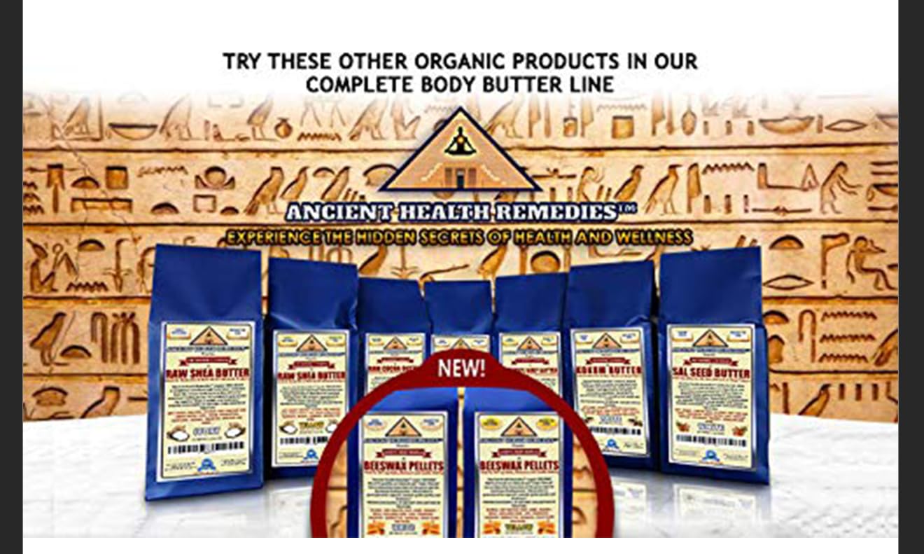Ancient Health Remedies cocoa butter body butter base suitable for DIY moisturizers.
