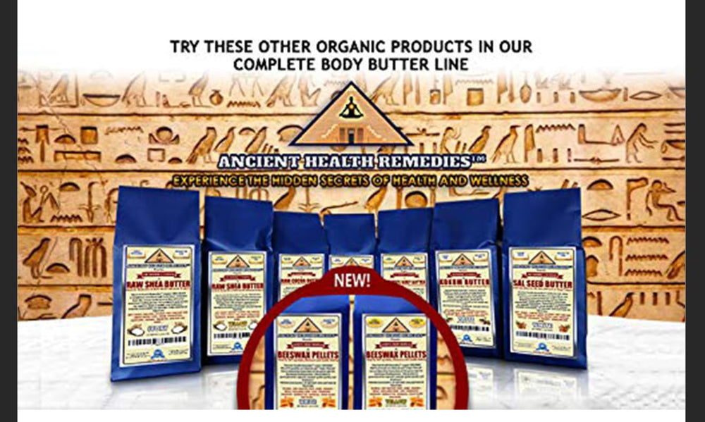 Ancient Health Remedies cocoa butter body butter base suitable for DIY moisturizers.