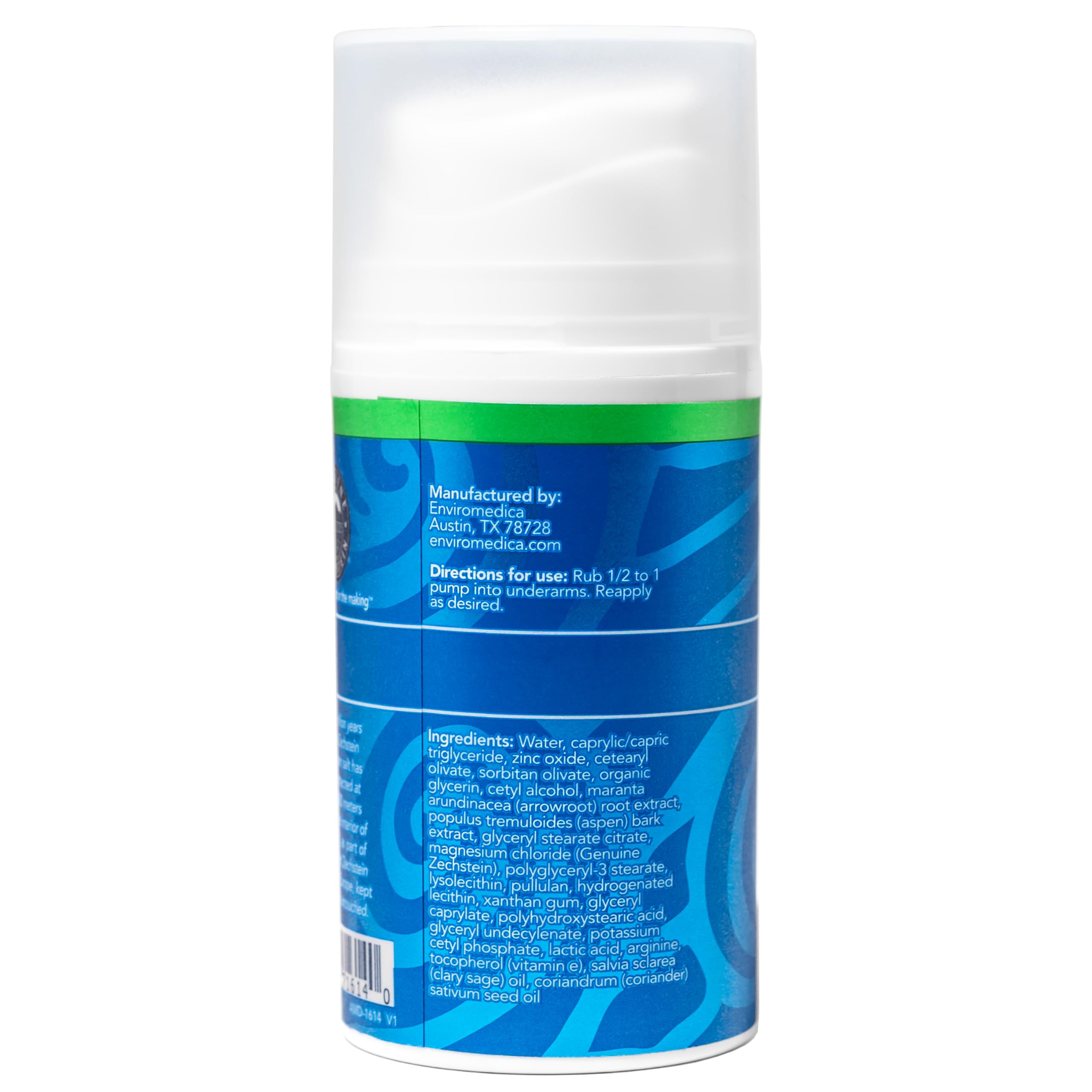 Ancient Minerals 24 hour odor protection in a compact jar