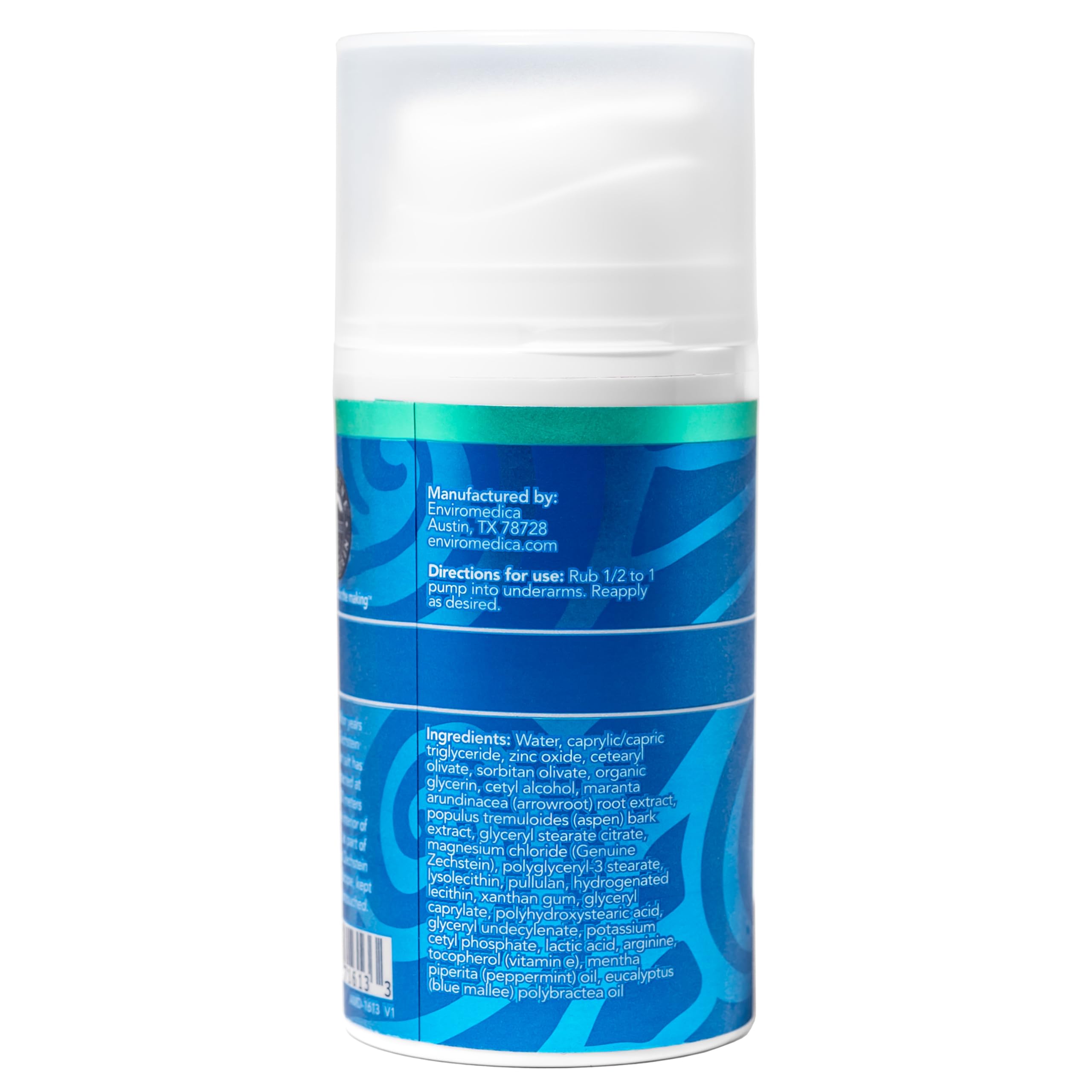 Ancient Minerals underarm application with quick absorbing cream