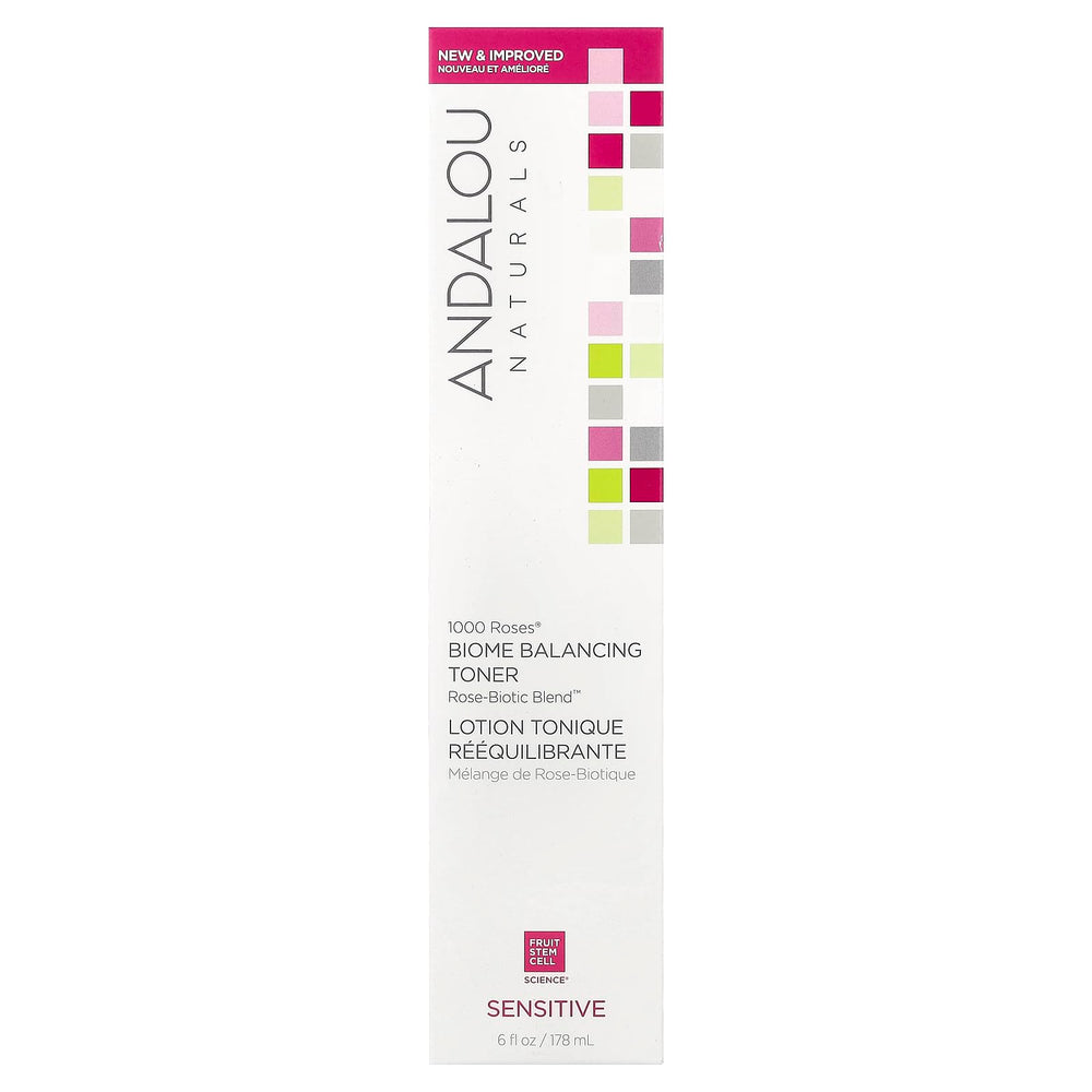 Andalou Naturals 1000 Roses Toner spray mist for refreshing hydration