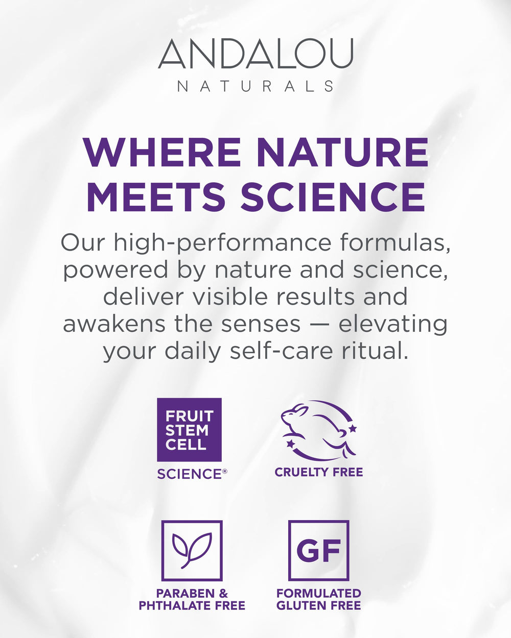 Andalou Naturals Apricot Probiotic Cleansing Milk rinsed-off face after cleansing.