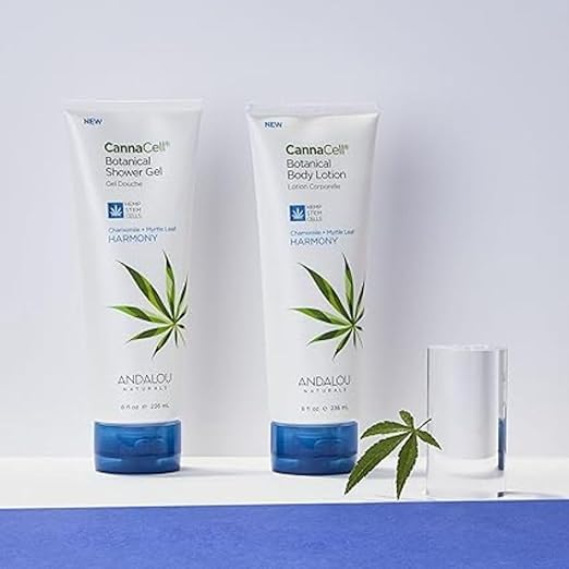 Green-tinged ingredients list hints at plant-powered formulation benefits.
