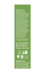 Andalou Naturals CannaCell serum-ingredients highlights plant-based antioxidants from hemp stem cells.