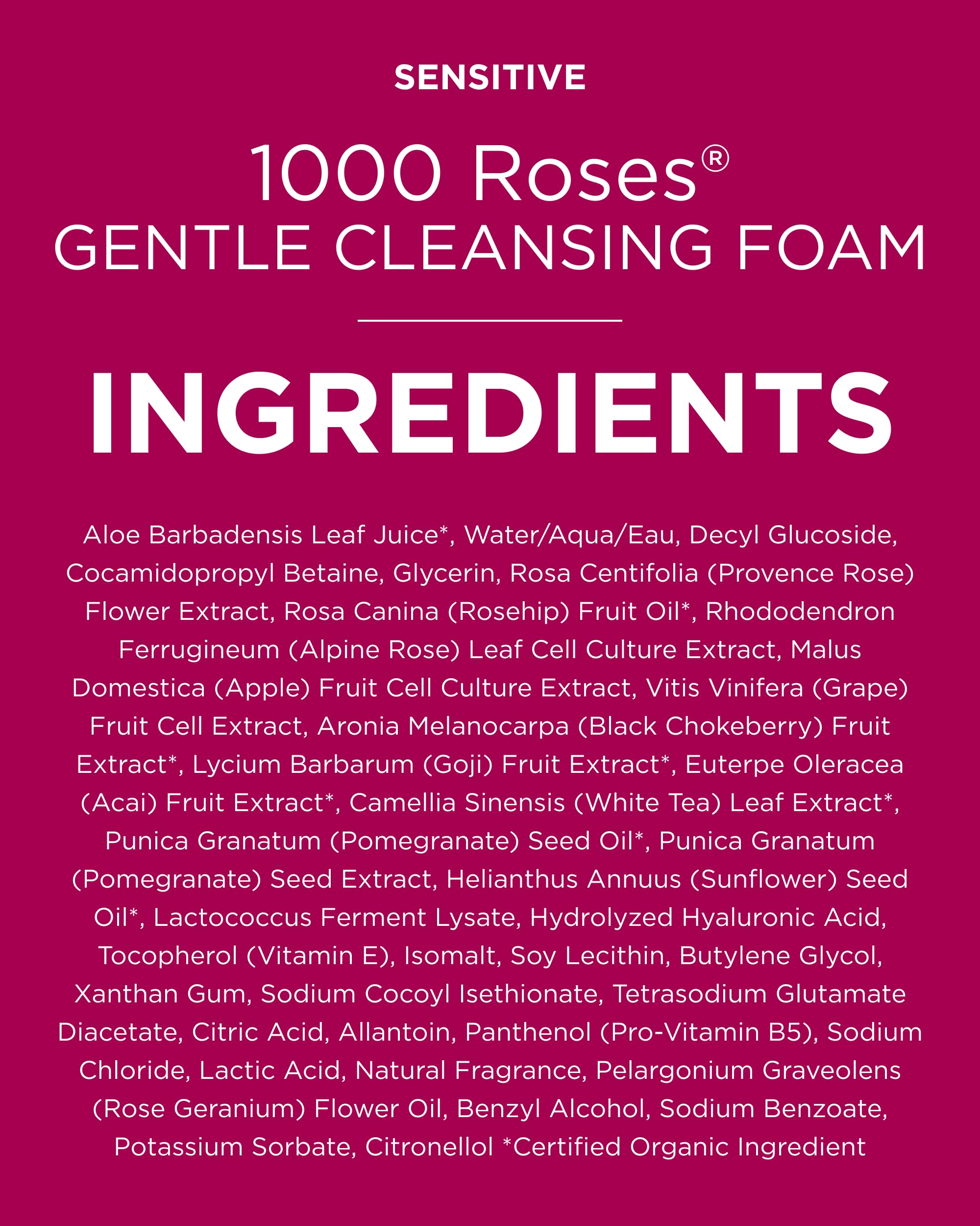 Andalou Naturals cruelty-free vegan skincare label on product packaging.