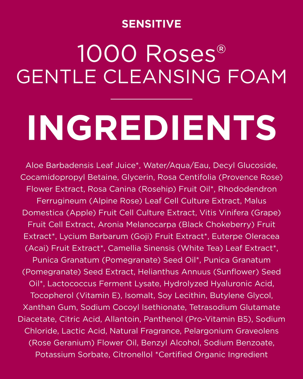 Andalou Naturals cruelty-free vegan skincare label on product packaging.