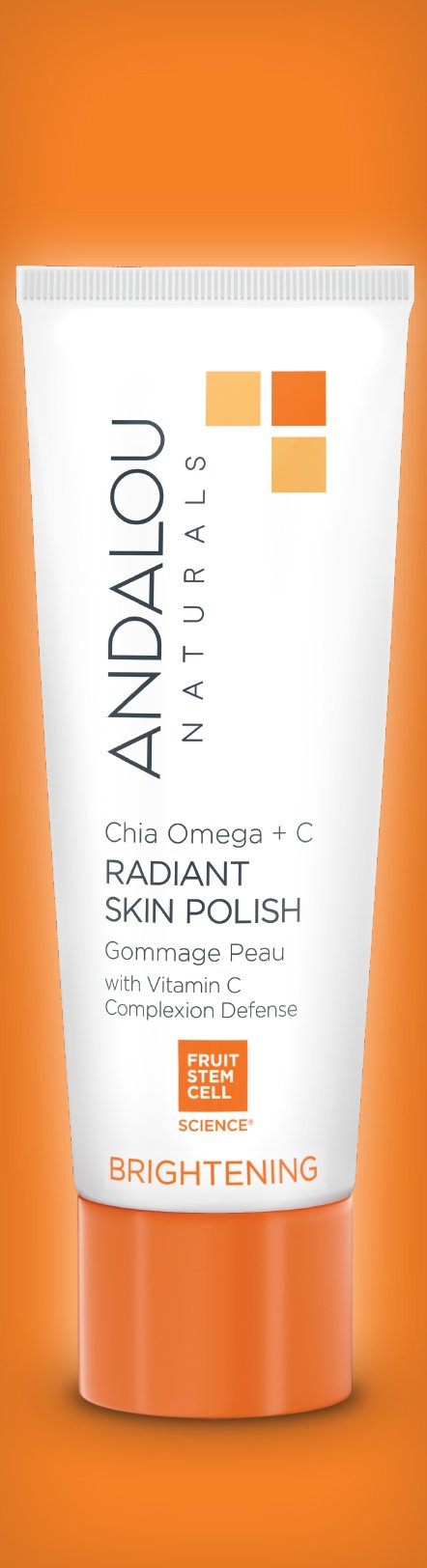 Andalou Naturals fruit stem cell complex with apple, grape, rose, argan and hemp