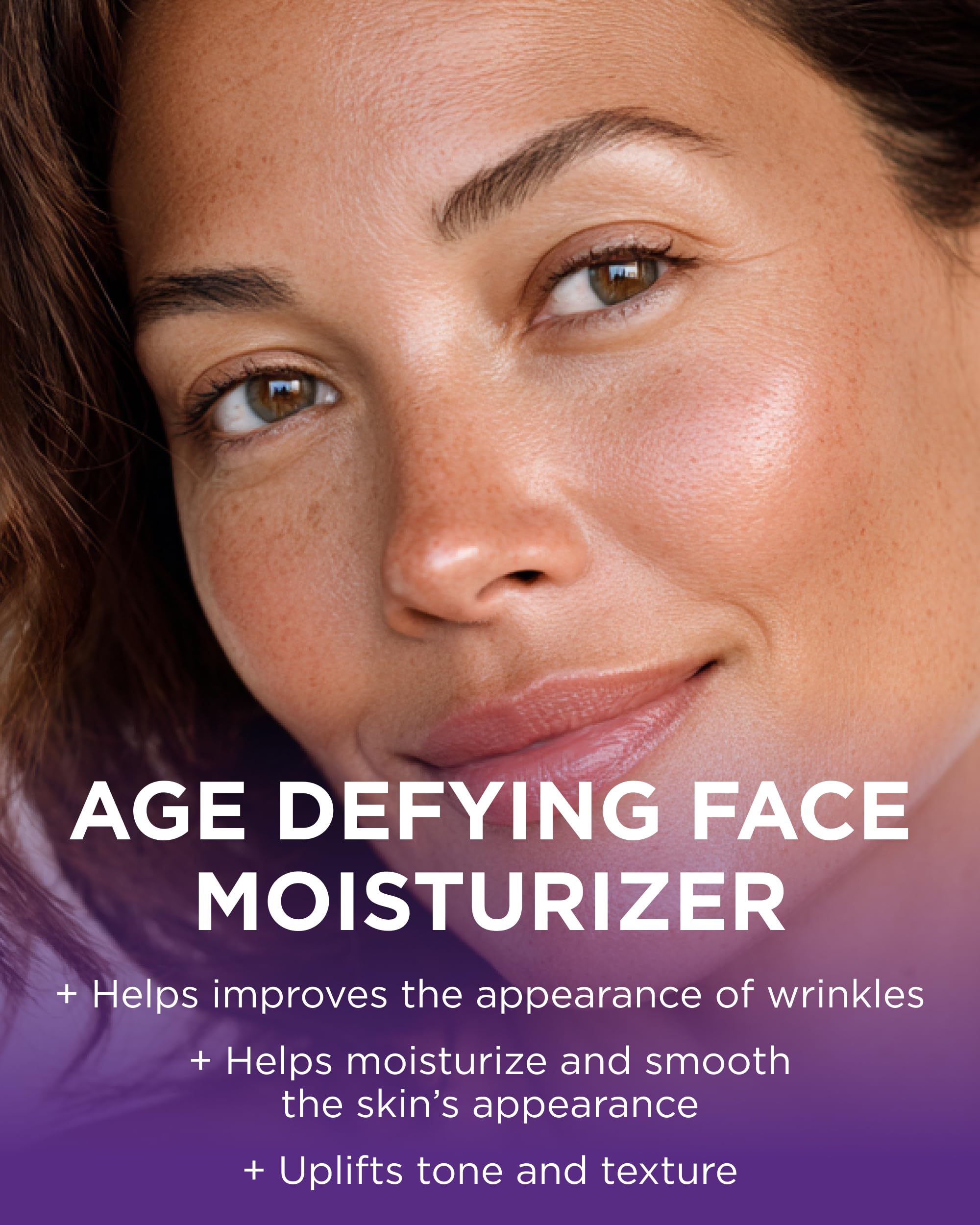 Andalou Naturals Goji Peptide Cream texture closeup showing smooth finish