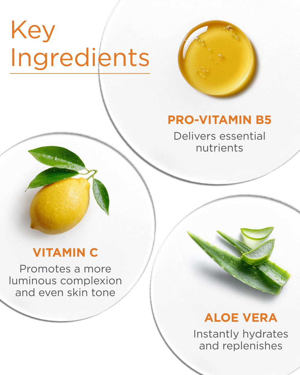 Andalou Naturals Illuminating Toner Clementine Vitamin C label detail highlights clean ingredients.