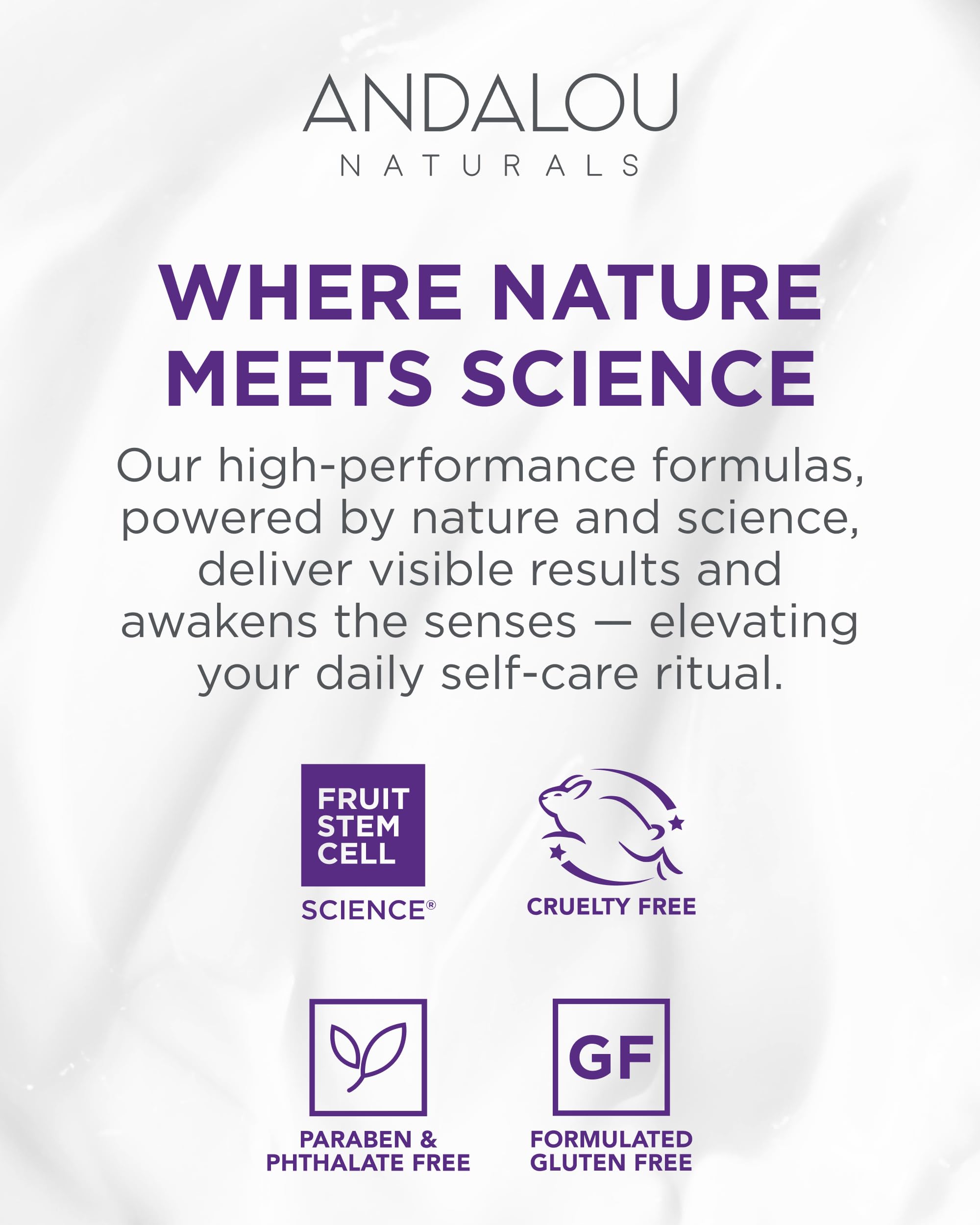 Andalou Naturals Goji Peptide Cream application on clean skin