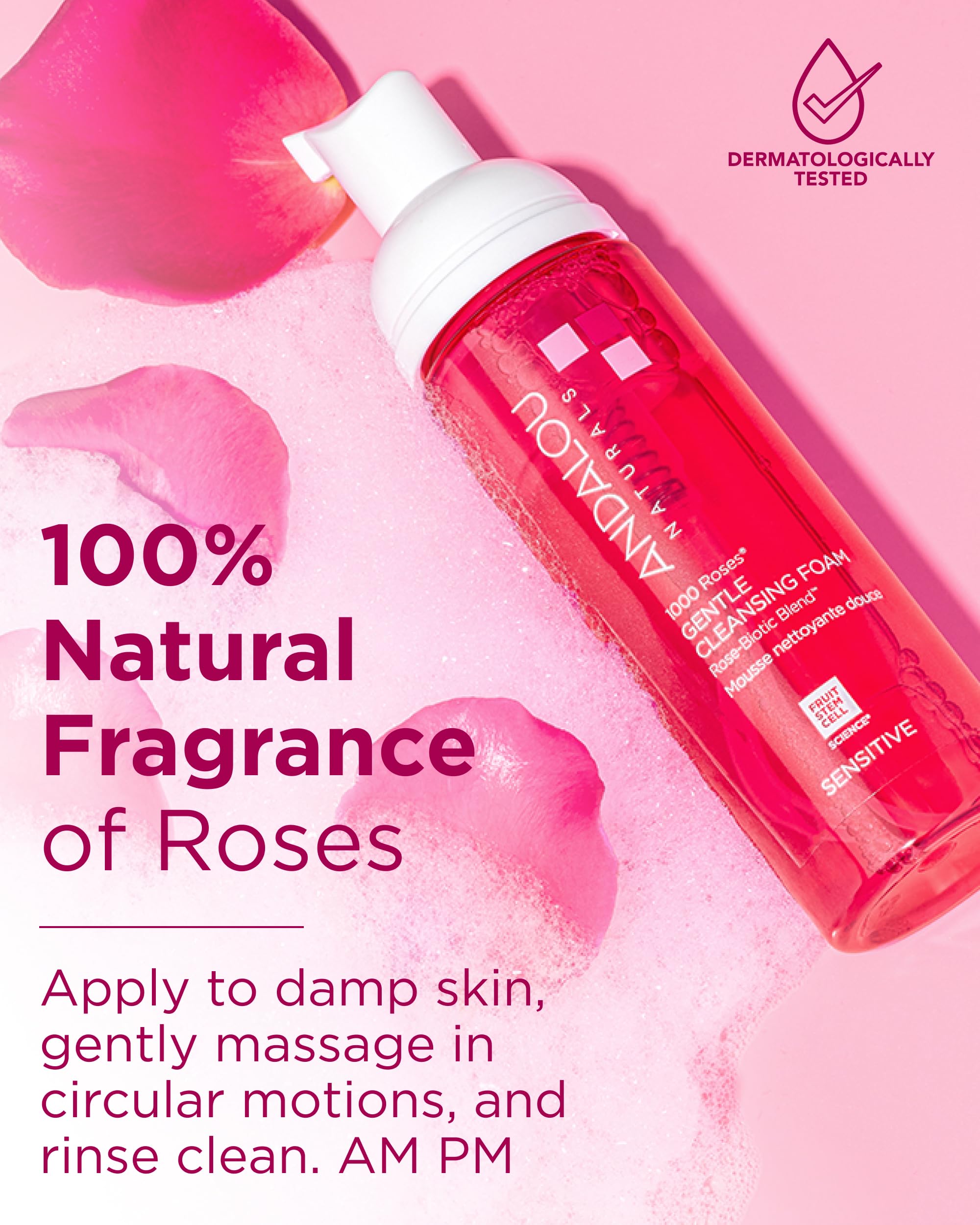 Andalou Naturals aloe leaf juice component for added skin hydration.