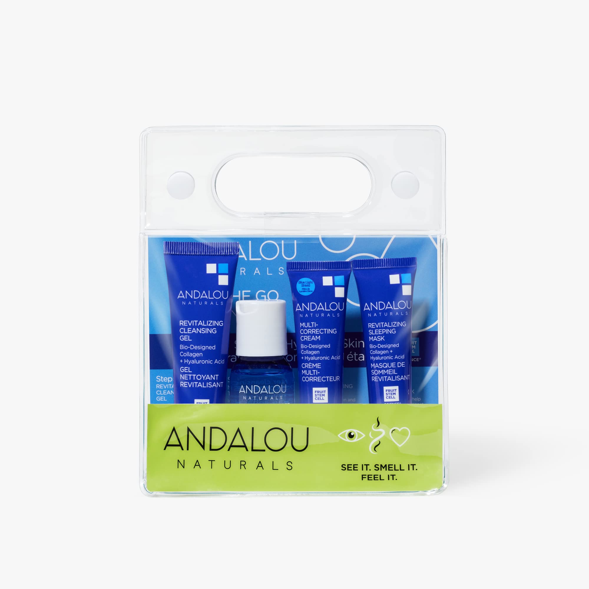 Andalou Naturals Revitalizing Cleansing Gel with plant-based hydration for daily cleansing