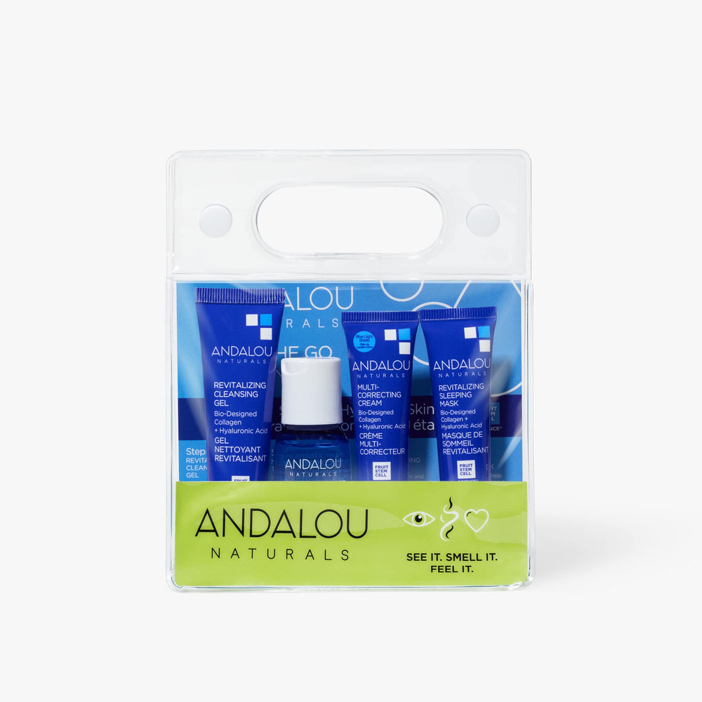 Andalou Naturals Revitalizing Cleansing Gel with plant-based hydration for daily cleansing