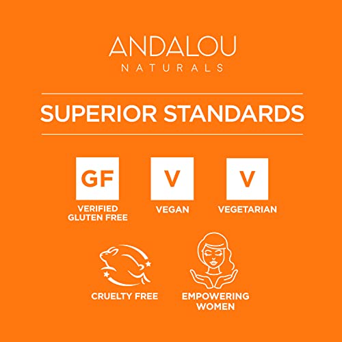 Andalou Naturals – produit non teste sur les animaux et sans parabènes.