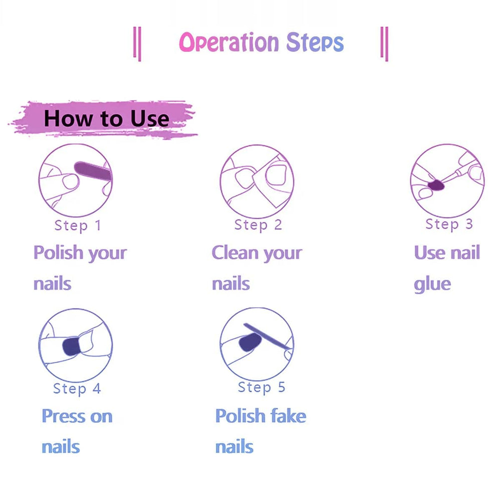 ANDGING gel shine finish with 3D accents for trendy nails.