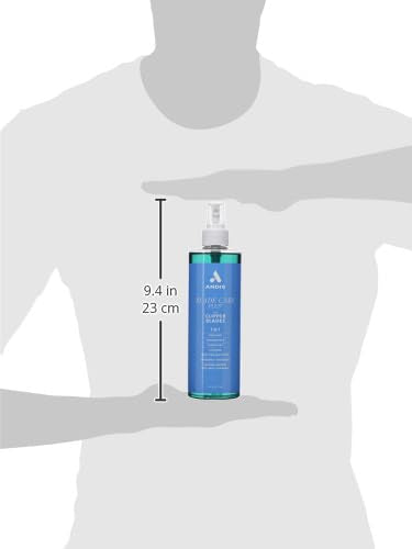 Andis Blade Care Plus cooling effect visible on blades during grooming.