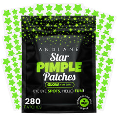 Andlane glow in the dark star patches for nighttime spot care