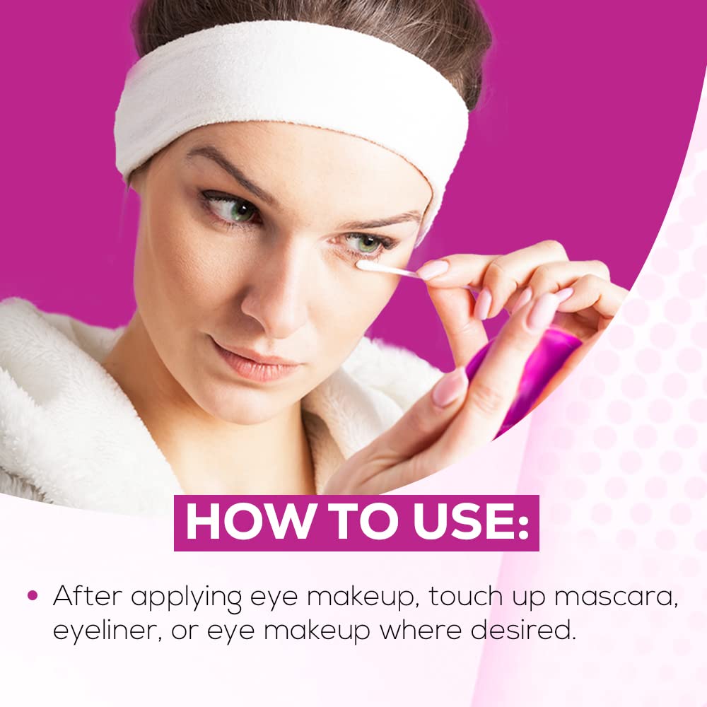 Andrea EyeQ made-in-USA swabs for dependable quality in makeup cleanup