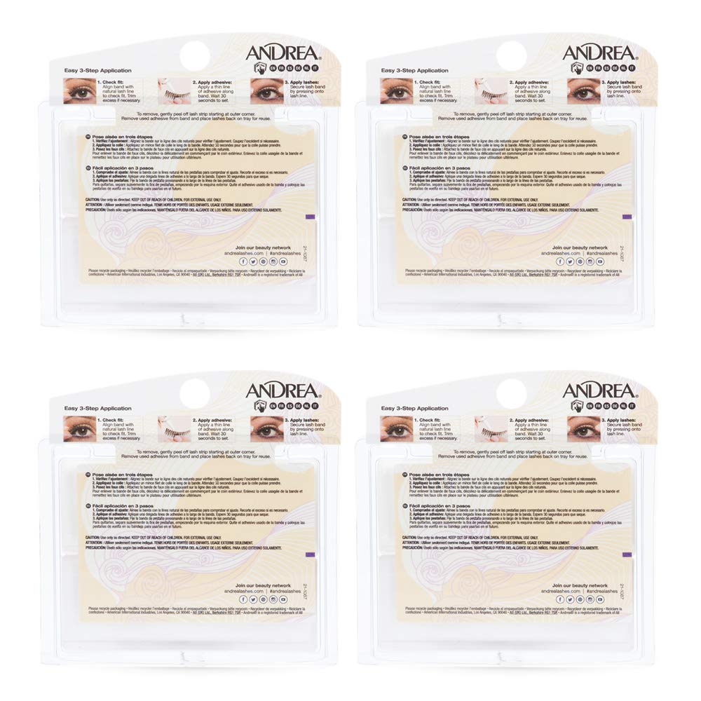 Andrea Two of a Kind Lashes 53 Reusable for multiple wears with care
