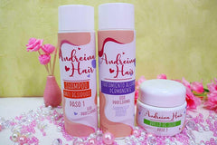 Andreina Hair Keratin Kit application on hair for smooth, frizz-free results
