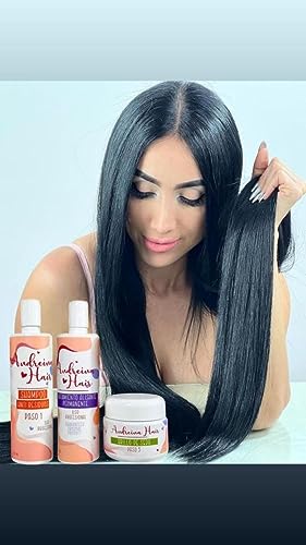 Andreina Hair Keratin Kit in salon setup with tools for professional treatment