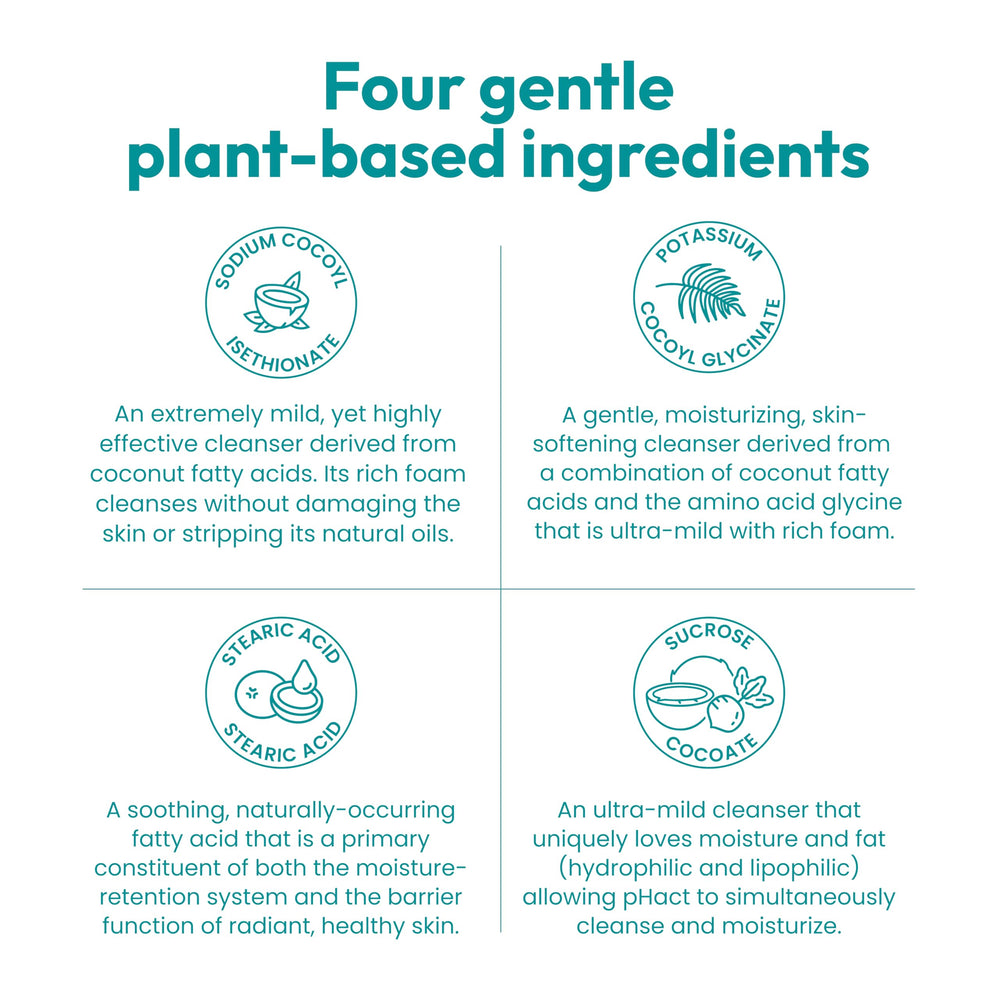 Andrew Lessman pHact bar with rich, mild lather for comfortable cleansing.