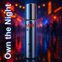 Gift-ready packaging of ANDROSTENONUM MAX pheromone perfume for special occasions.