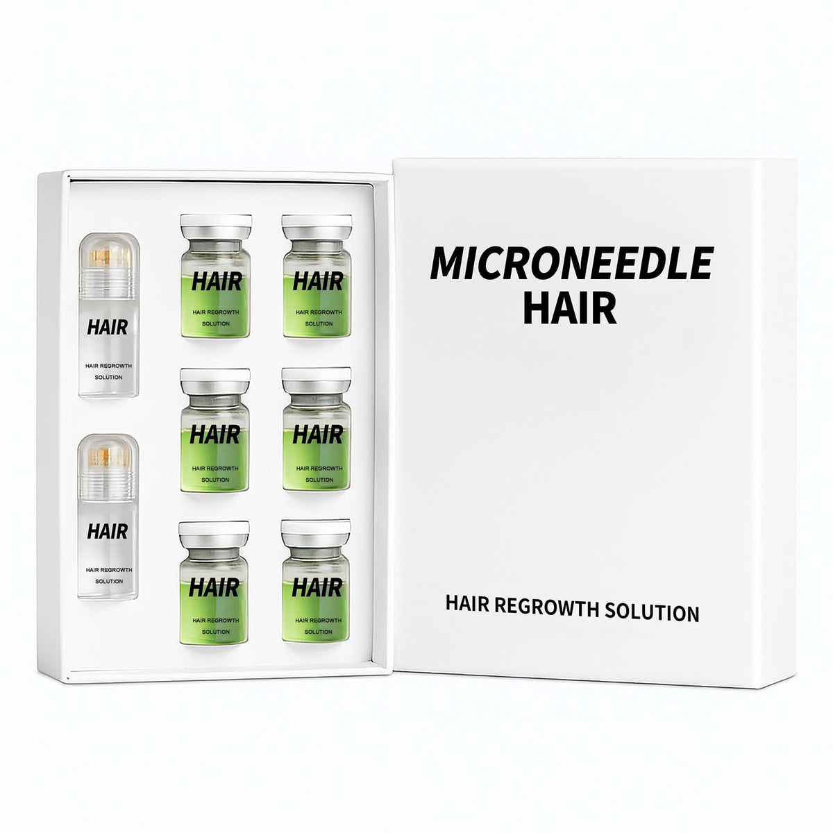 ANEFose Hair Regrowth System bottle pour spout for precise scalp application.