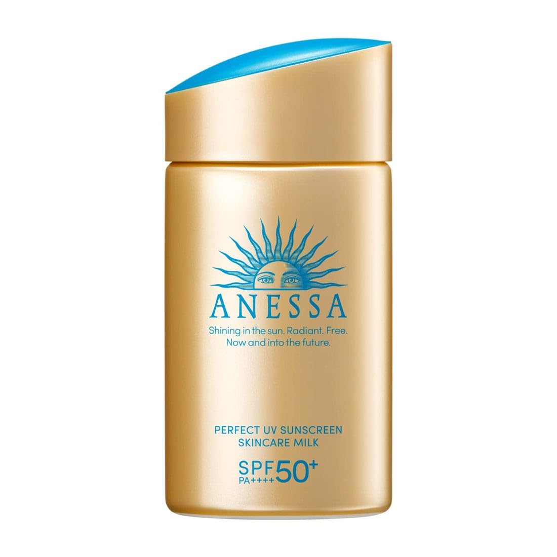 Anessa Perfect UV Skin Care Milk N sunscreen bottle for daily sun protection and easy reapplication