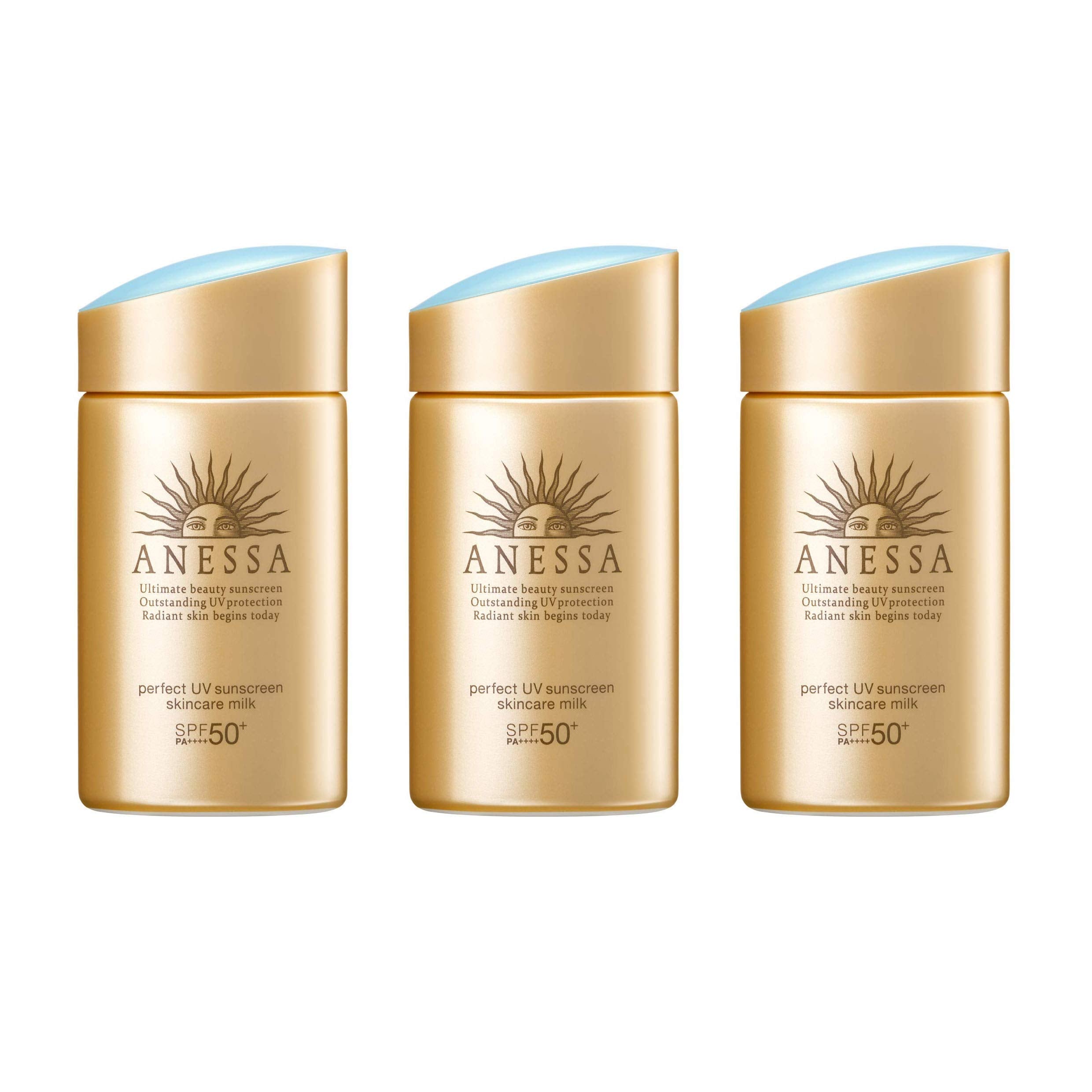 ANESSA Perfect UV Sunscreen Milk A bottle for daily protection.