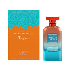 Anfar London Midnight Frost Tangerine cap emphasizes sleek luxury and easy handling.