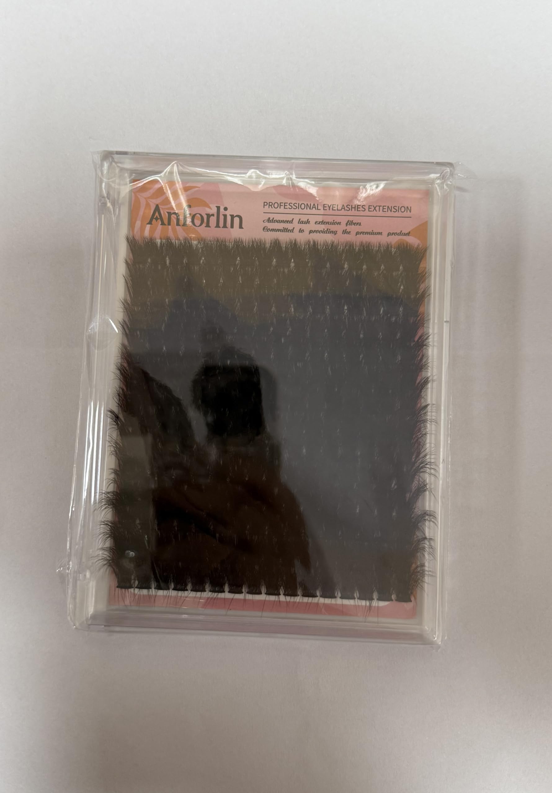 Anforlin mega-volume 3D lash clusters for bold lash styles