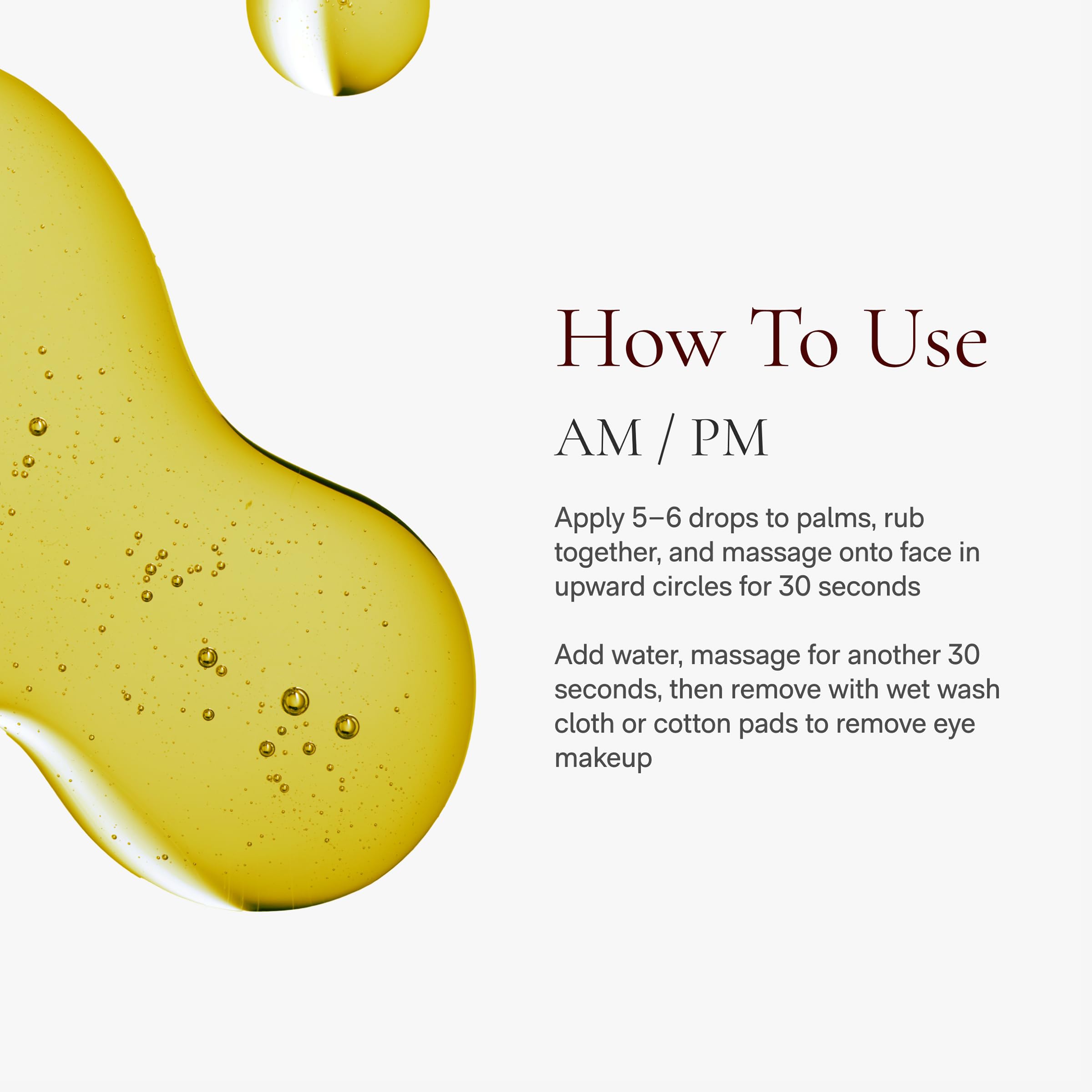 Angela Caglia Neroli Cleansing Oil demonstrating lipid barrier protection during cleansing.
