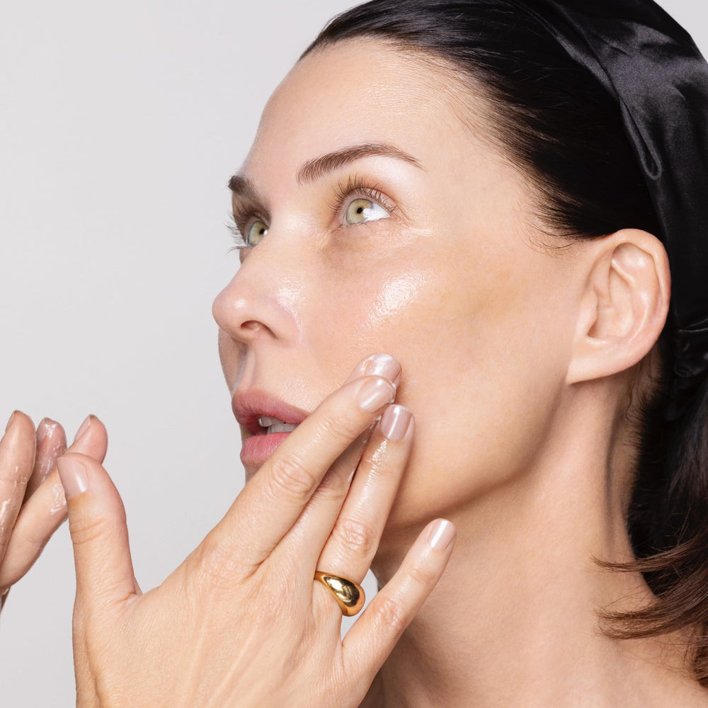 Angela Caglia Soufflé Moisturizer with goat milk highlights gentle hydration