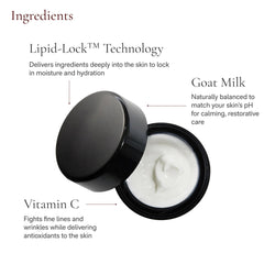 Angela Caglia Soufflé Moisturizer with meadowfoam oil locks in moisture