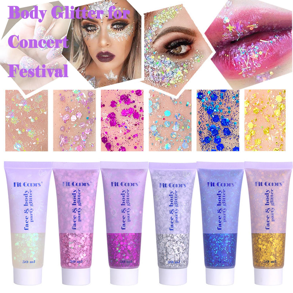 Angels Beauty hair glitter gel adds shimmer along strands
