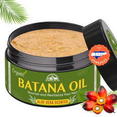 ANGELYCIA Batana oil paste ready to melt for nourishing scalp care.