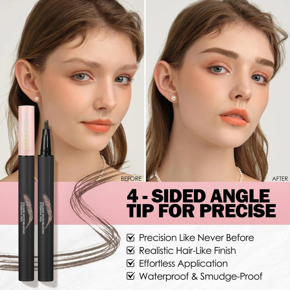 Anglicolor Microblading Pen compact design for on-the-go touch-ups