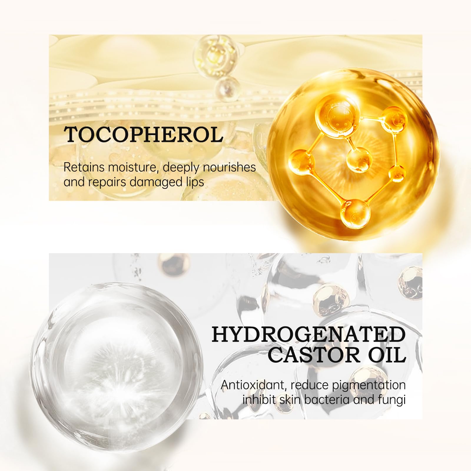 Anglicolor moisturizing lip care with vitamin E and castor oil close-up.