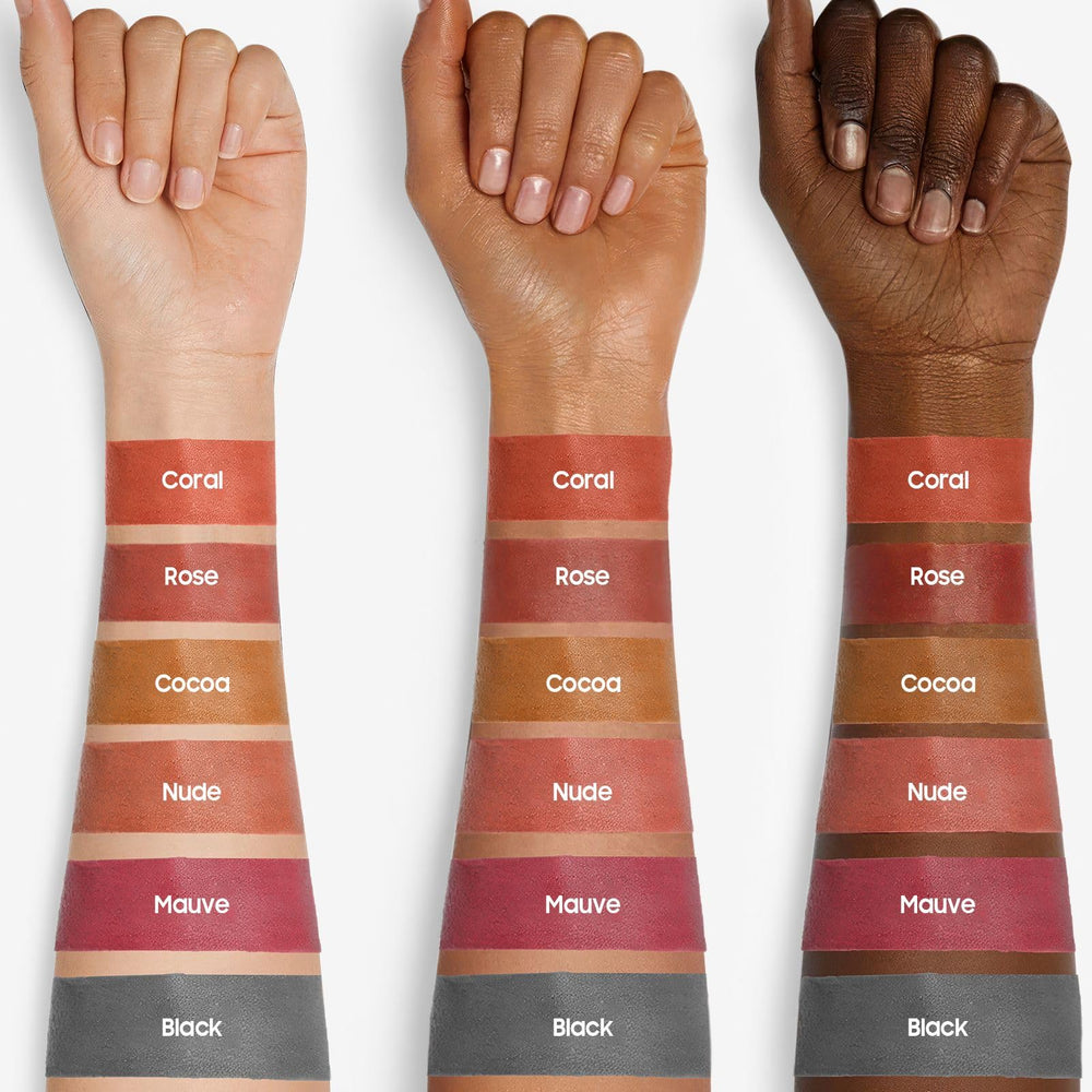 Anguishil lip stain application method demonstrates the 20-minute film formation.