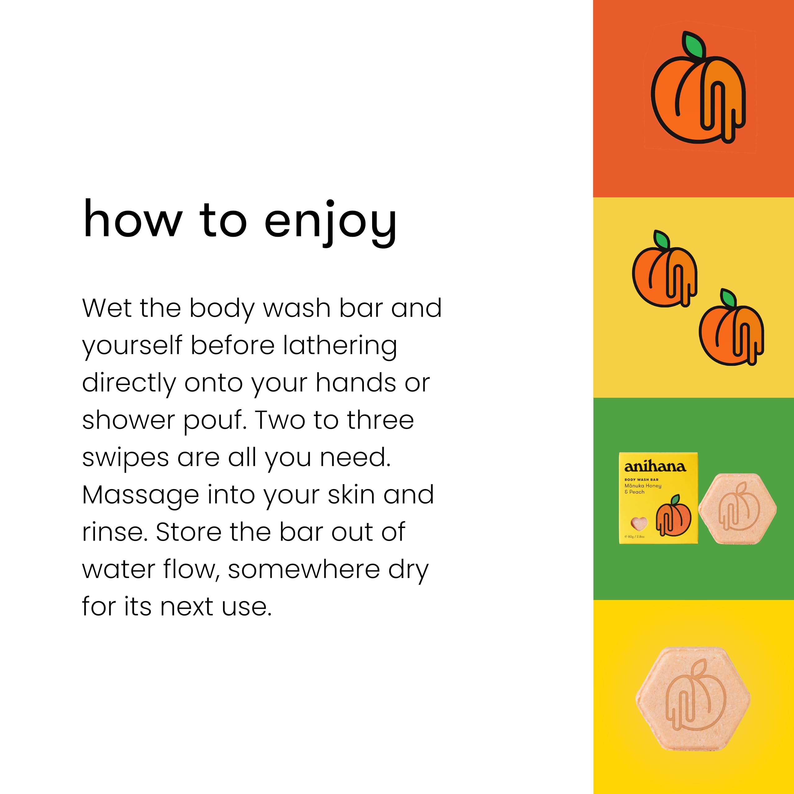 ANIHANA body wash bar cruelty-free skincare without animal testing.