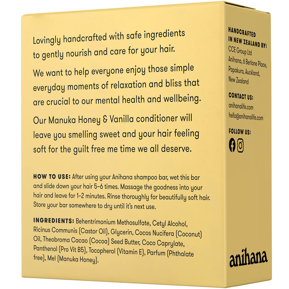 ANIHANA New Zealand-crafted label signaling quality and family-owned roots.